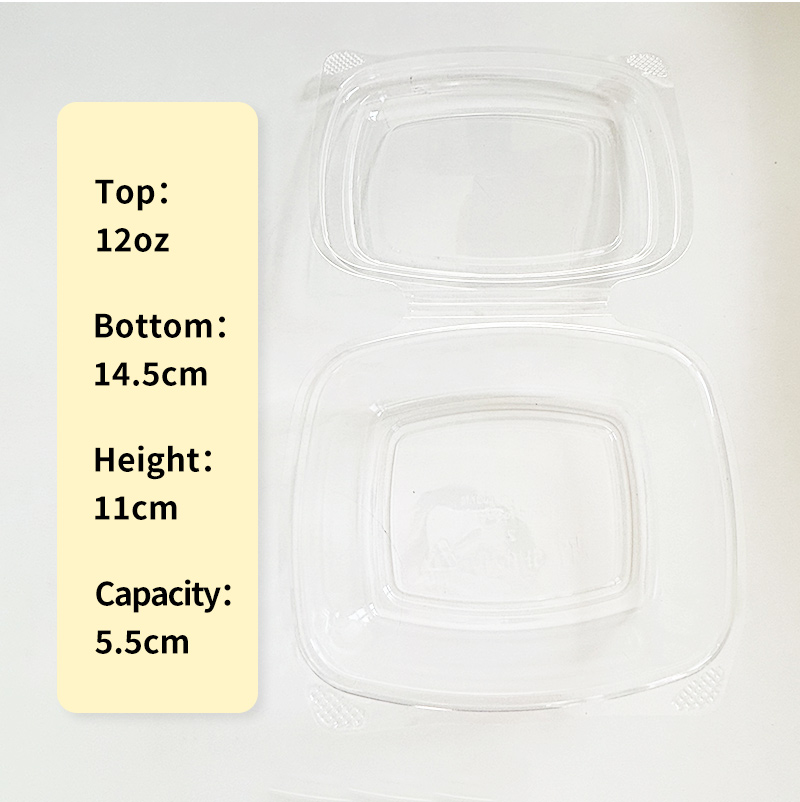 PLA Hinged Food Container - Image 7