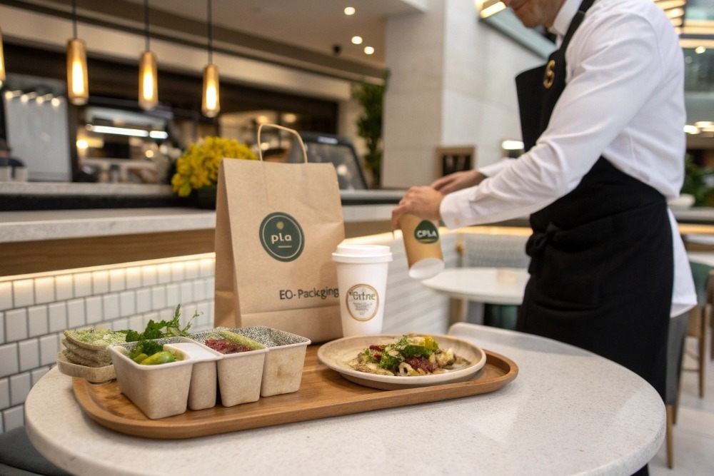 M Brand Cooperation with Naturepoly restuarant